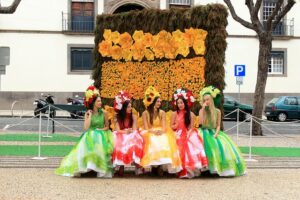 festa anual da Flor, na Ilha da Madeira