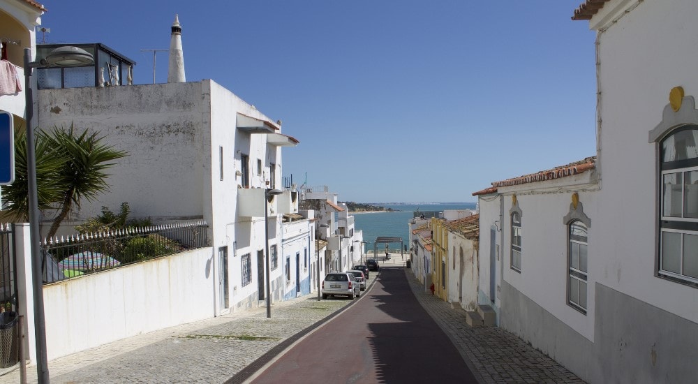 Rua de Albufeira, Algarve, Portugal