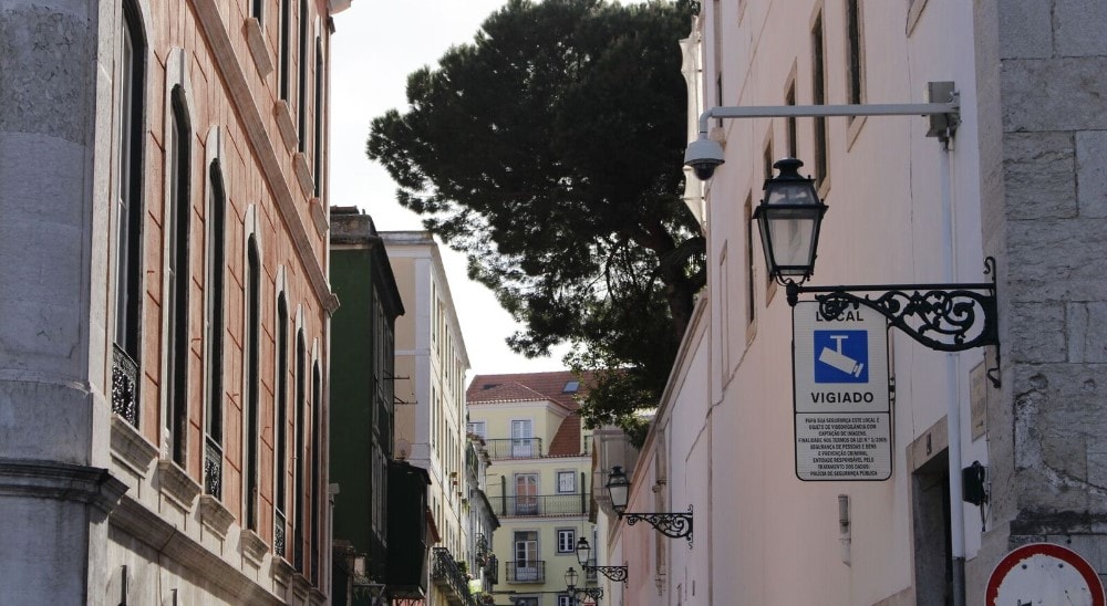 Ruas e propriedades da região do Bairro Alto, em Lisboa