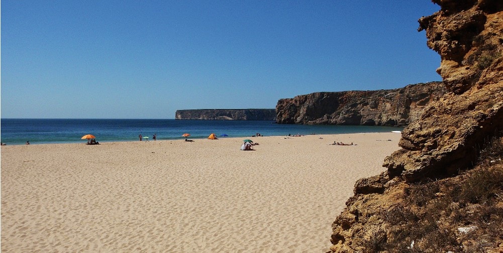 praia em Faro, Algarve, Algarve