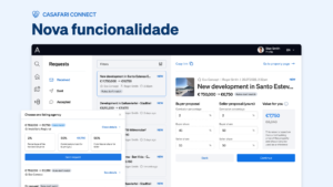 Nova funcionalidade do CASAFARI Connect: negociando a comissão do agente imobiliário e potenciando as suas transações imobiliárias