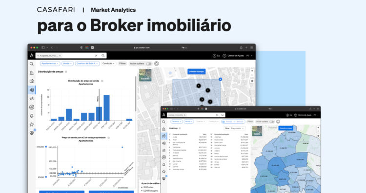 CASAFARI Market Analytics para o broker imobiliário