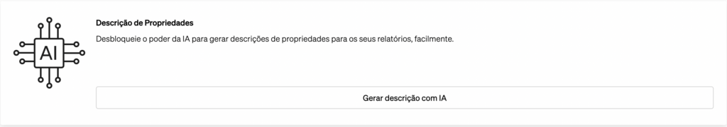 Criando descrições automáticas para propriedades na Pesquisa de Propriedades da CASAFARI