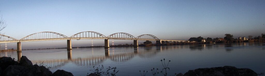 Ponte Marechal Carmona, em Vila Franca de Xira, Lisboa