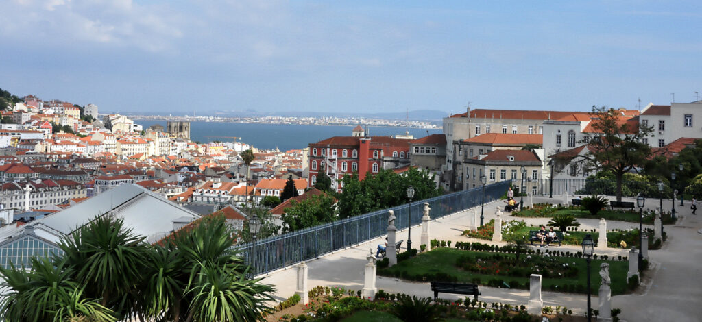 Miradouro S. Pedro de Alcântara, Bairro Alto, Lisboa