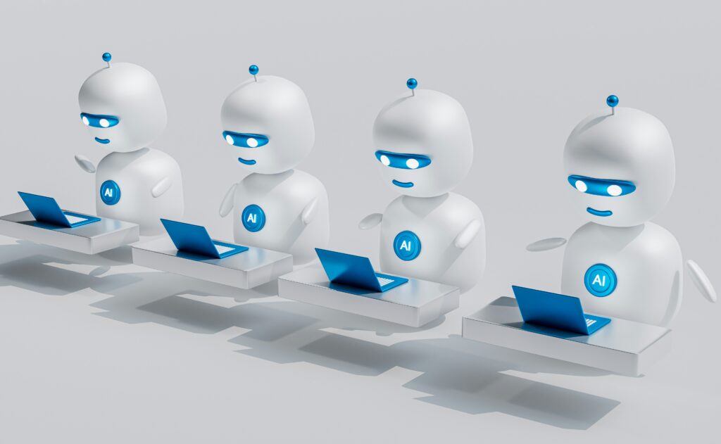 agents side by side automating tasks for real estate professionals